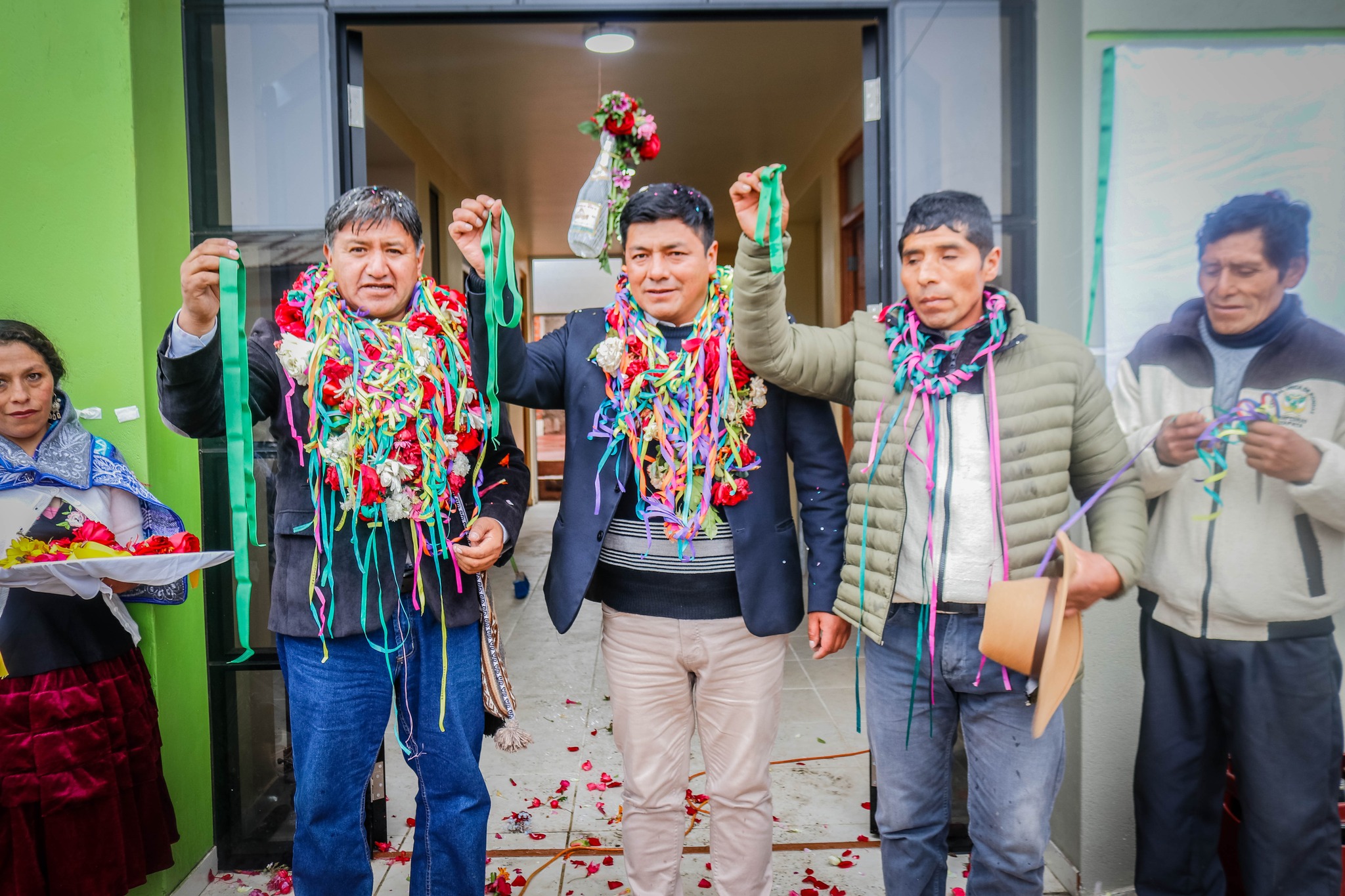 Municipalidad de Carabaya inauguró y entregó edificación a favor de las Rondas Campesinas de Ayapata.