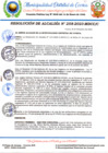 Vista preliminar de documento Resolución de Alcaldia N°258-2023-A-MDCC-C