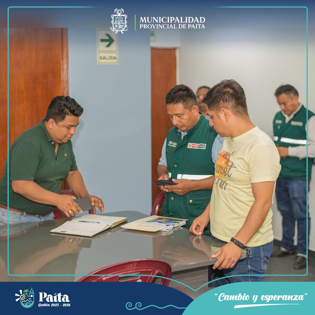 Convenio de cooperación interinstitucional entre SENASA Piura y la Municipalidad de Paita