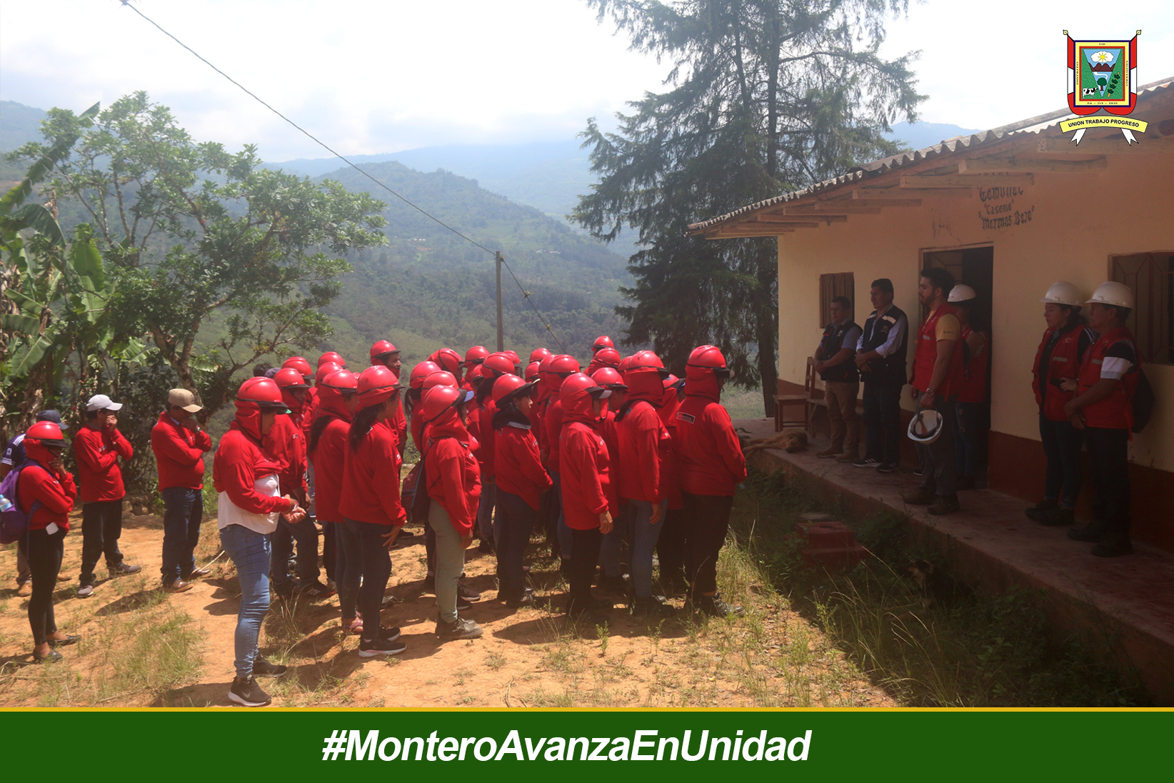 Clausura del programa de empleo temporal Llankasun Perú.