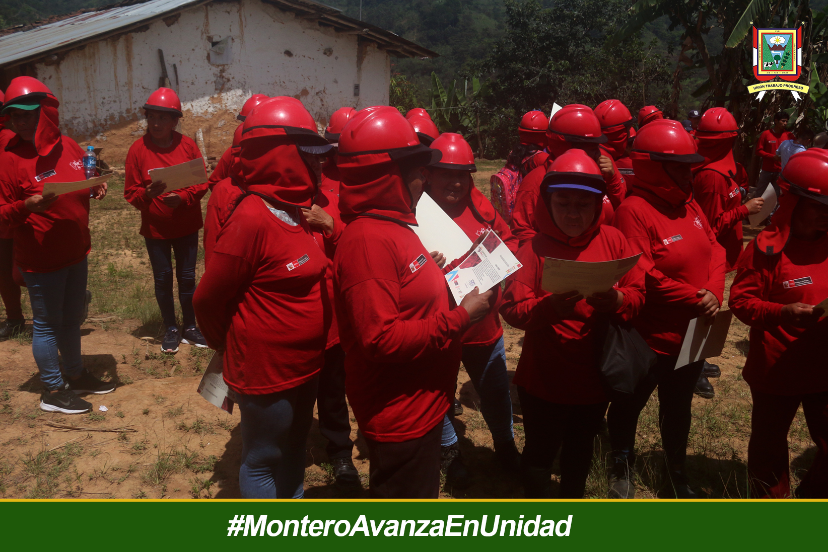 Clausura del programa de empleo temporal Llankasun Perú.