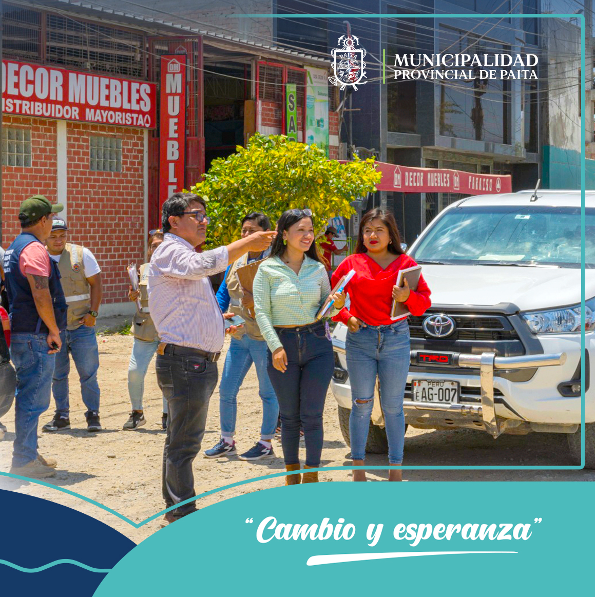 Acción municipal: Paita avanza hacia una ciudad limpia, ordenada y segura