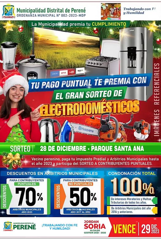 Premiamos tu puntualidad