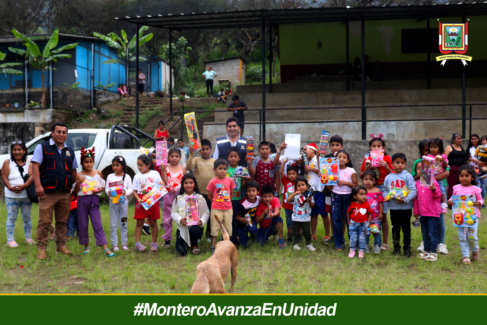 Chocolatada navideña en los caseríos Cuñala y Santa Cruz.
