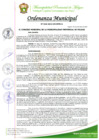 Vista preliminar de documento ORDENANZA MUNICIPAL Nº 018