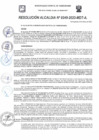 Vista preliminar de documento Resolucion de Alcaldia N°249 -2023 -A