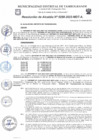 Vista preliminar de documento Resolucion de Alcaldia N°258 -2023 -A