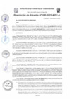 Vista preliminar de documento Resolucion de Alcaldia N°262 -2023 -A