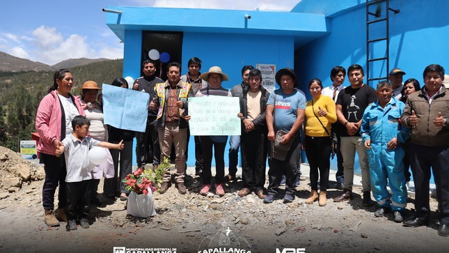 Inauguración de Reservorio y Linea de Conducción de Agua Potable
