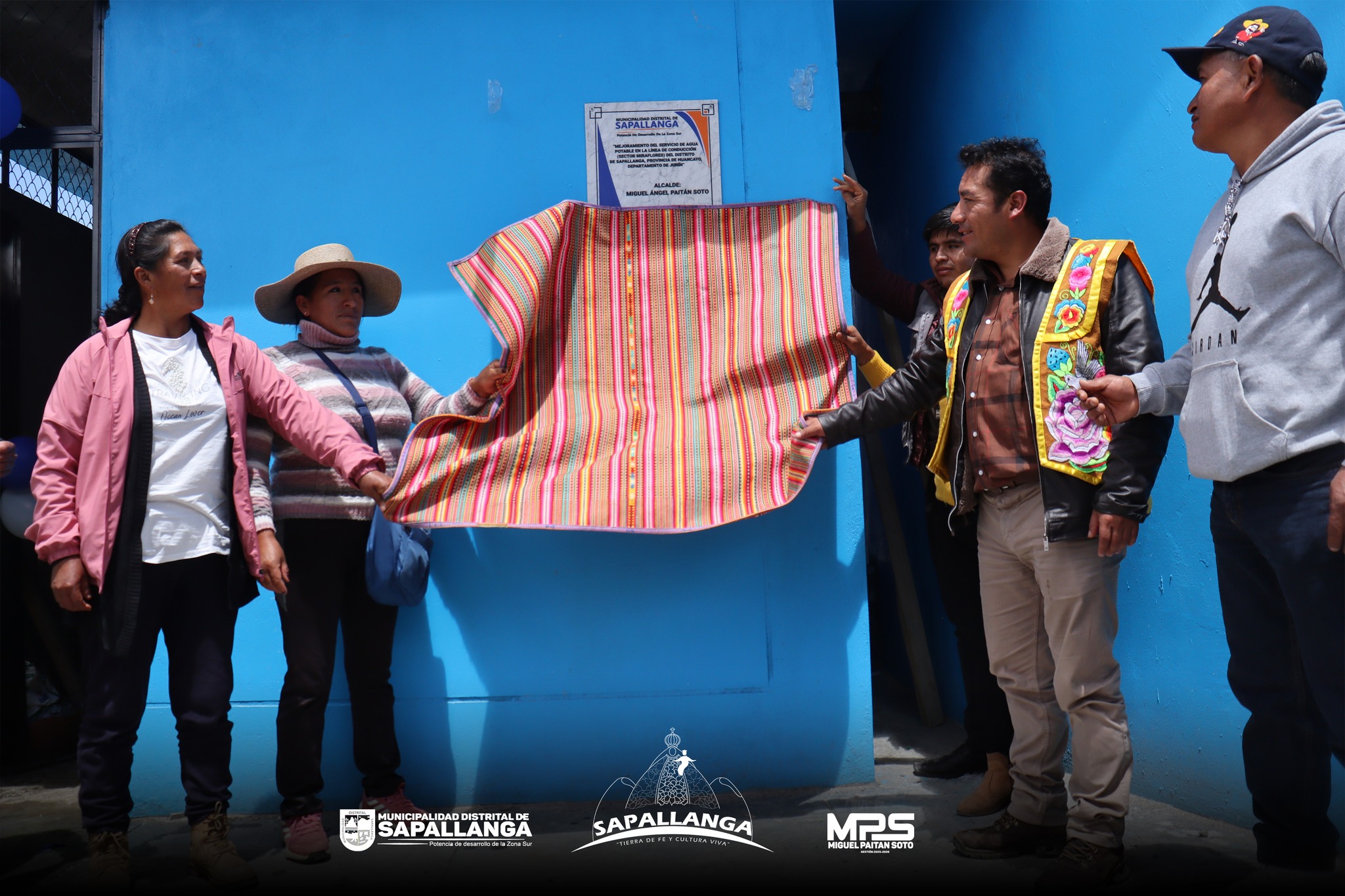 Inauguración de Reservorio y Linea de Conducción de Agua Potable