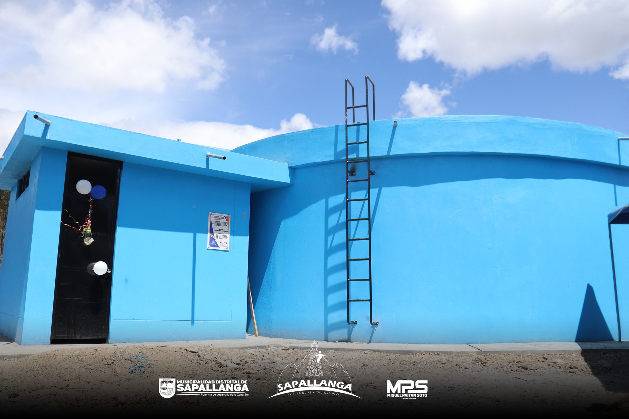 Inauguración de Reservorio y Linea de Conducción de Agua Potable