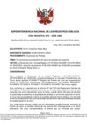 Vista preliminar de documento Resolución de la Unidad Registral N.º 541-2023-SUNARP/ZRIX/UREG