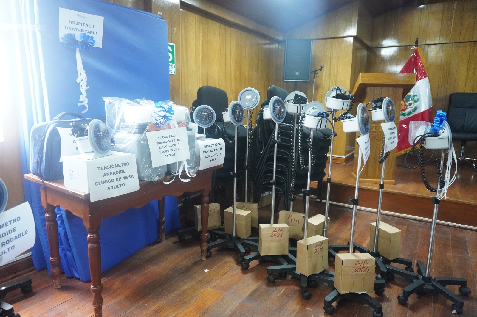EsSalud distribuye equipos médicos a todos los centros asistenciales de la Red Puno