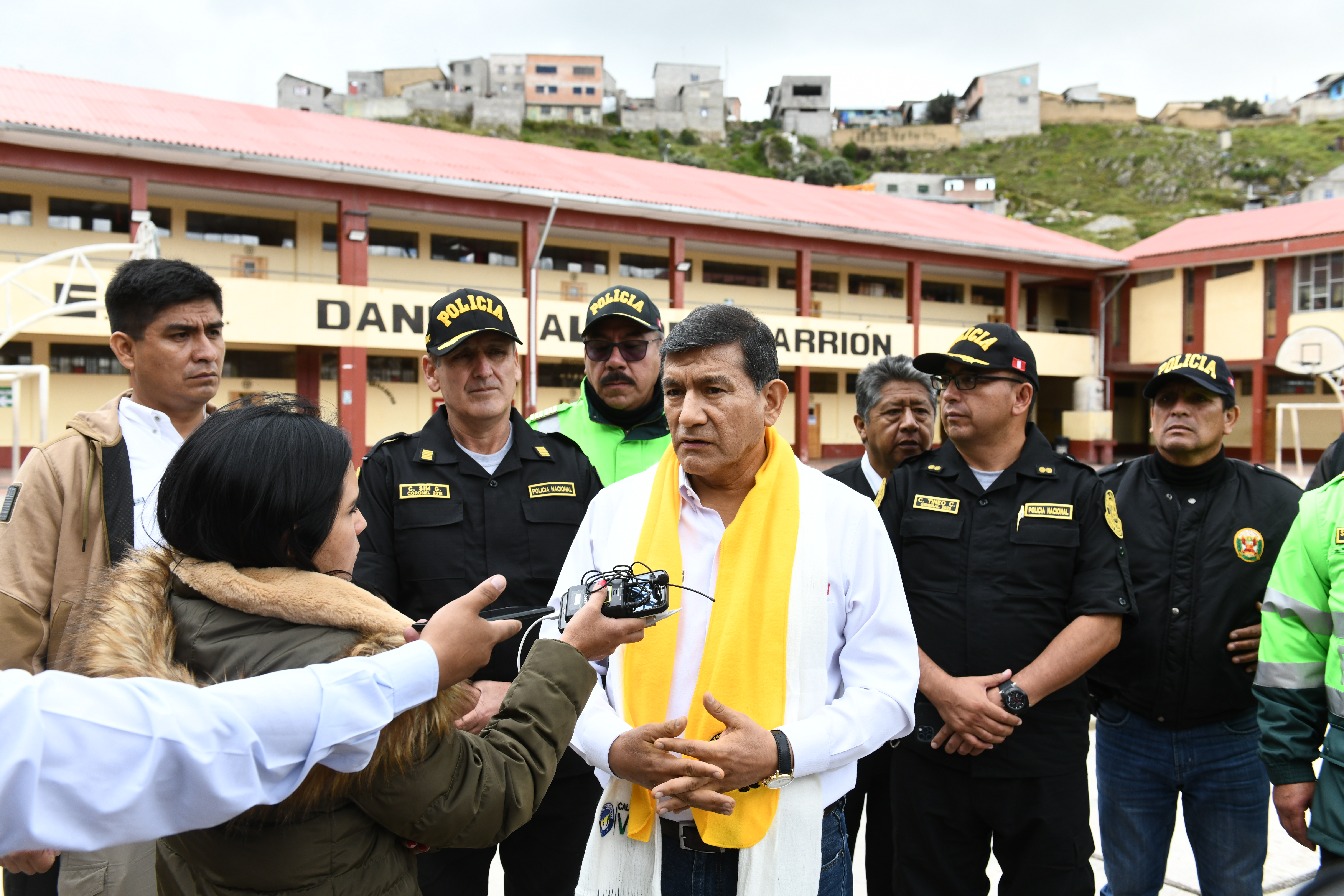Ministro Morán visitó Pasco.