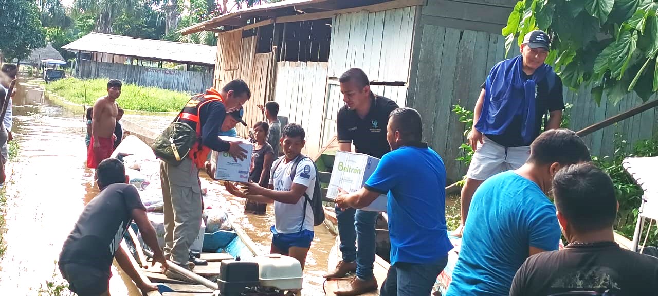 NOTA DE PRENSA N.° 774-2023-ENTREGAN AYUDA HUMANITARIA PARA POBLACIÓN AFECTADA POR INUNDACIÓN EN EL DISTRITO DE NIEVA (AMAZONAS)