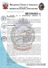 Vista preliminar de documento Decreto de Alcaldia N° 006-2023-MDI