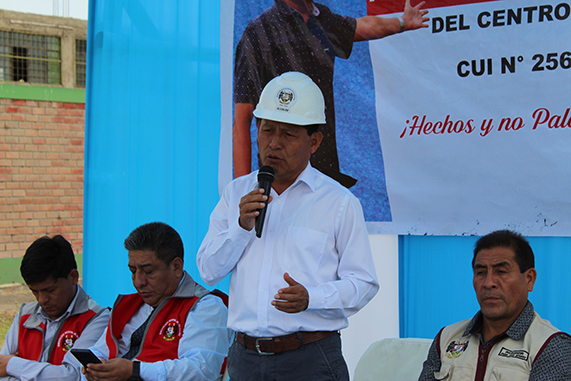 COLOCACIÓN DE PRIMERA PIEDRA EN PASAMAYO.