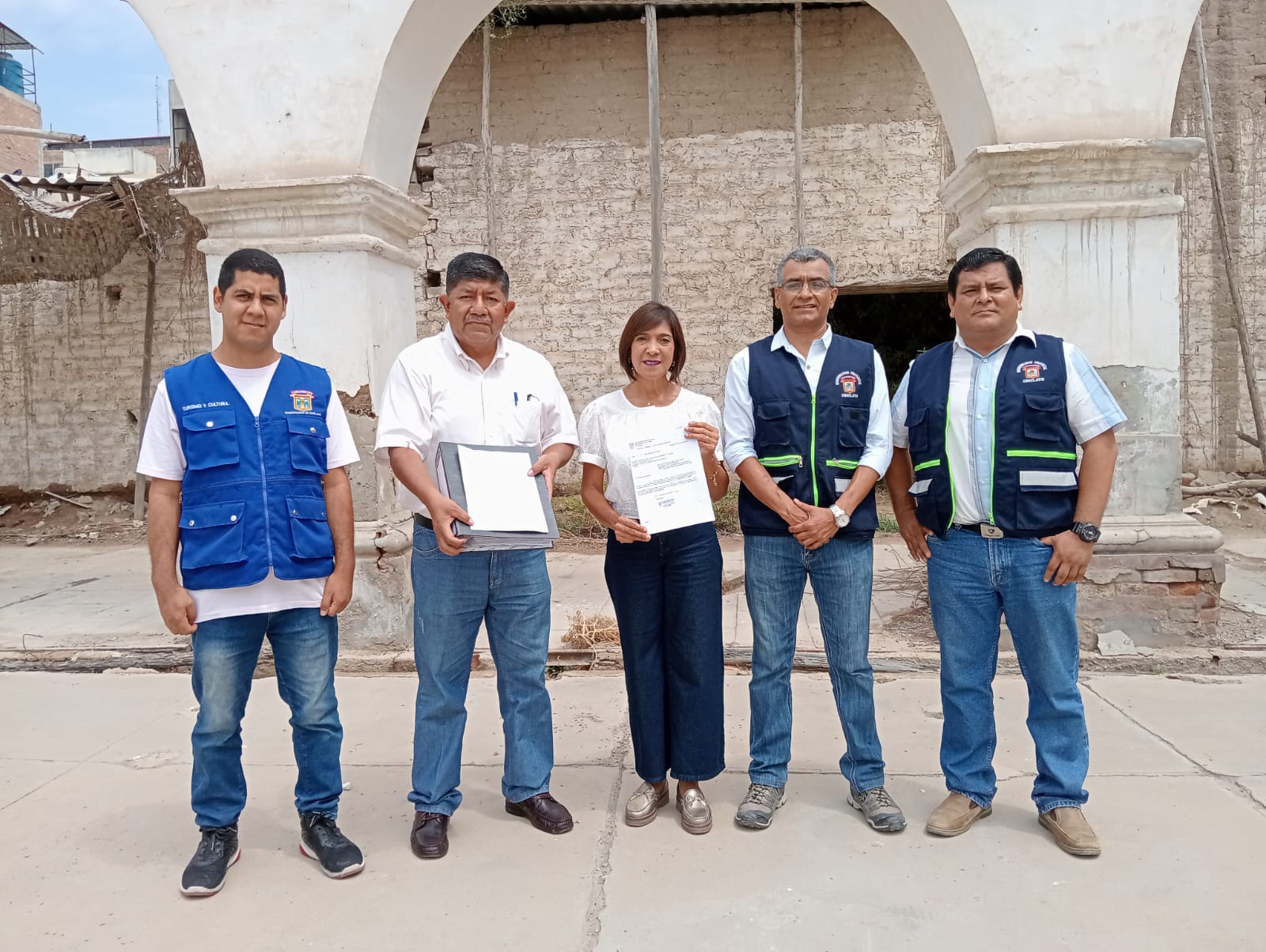 MPCH entrega de la aprobación del perfil de restauración y puesta en valor del ex convento Santa María de Chiclayo