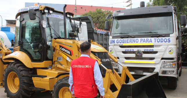 La Contraloría General de la República reveló irregularidades en el contrato de adquisición de maquinaria pesada para el mejoramiento operativo de los gobiernos locales en la atención de desastres ante el peligro inminente de intensas lluvias y a cargo del Gobierno Regional de Tumbes.