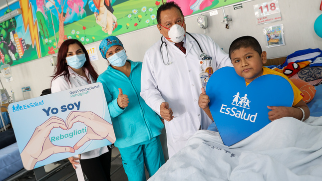 EsSalud salva pierna de niño piurano atropellado por un tráiler