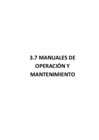 Vista preliminar de documento MANUAL DE OPERACION Y MANTENIMIENTO