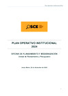 Vista preliminar de documento Anexo - Plan Operativo Institucional (POI) del OSCE 2024