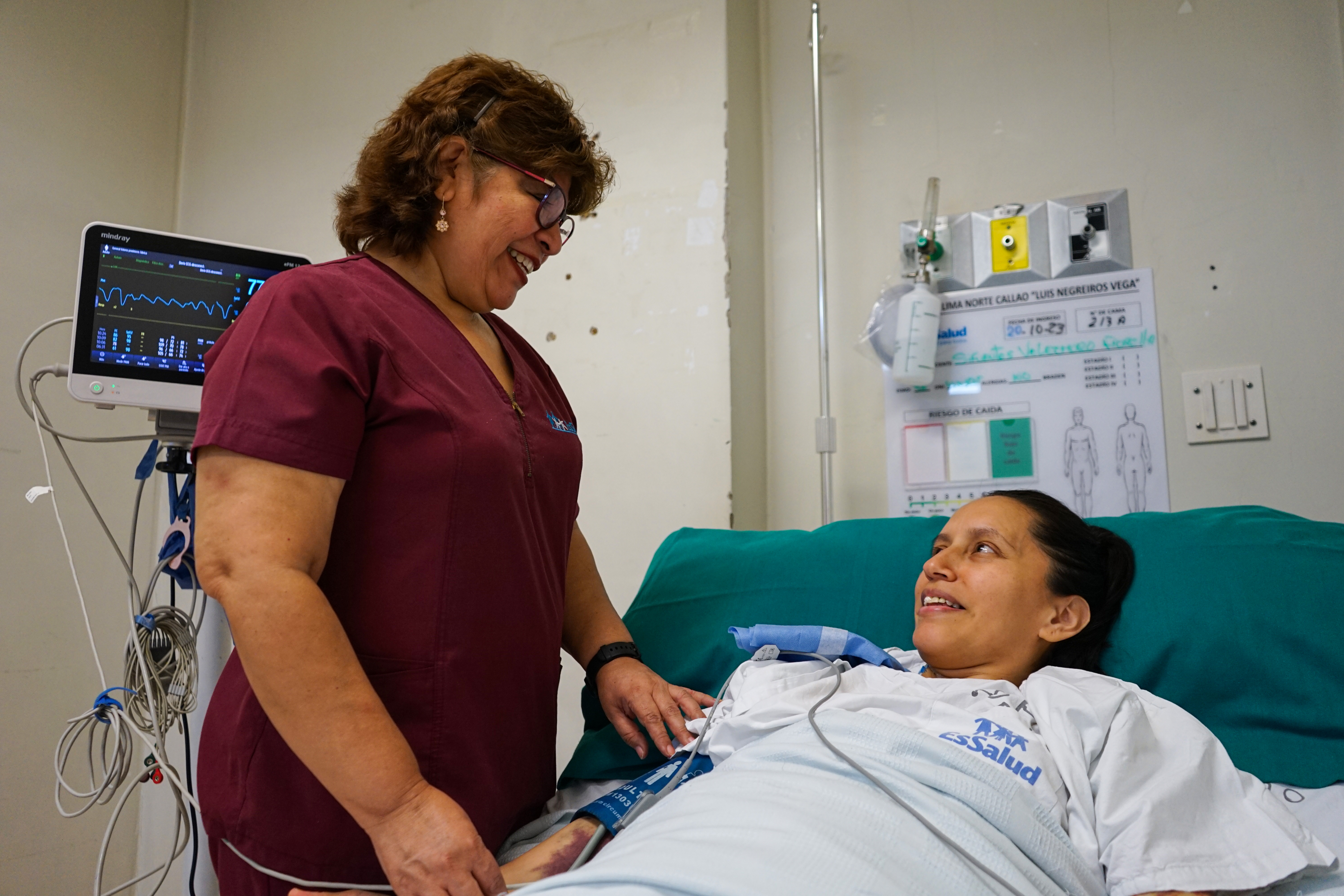 Médicos del hospital Negreiros salvan la vida de mujer y su bebé luego de desprendimiento prematuro de placenta