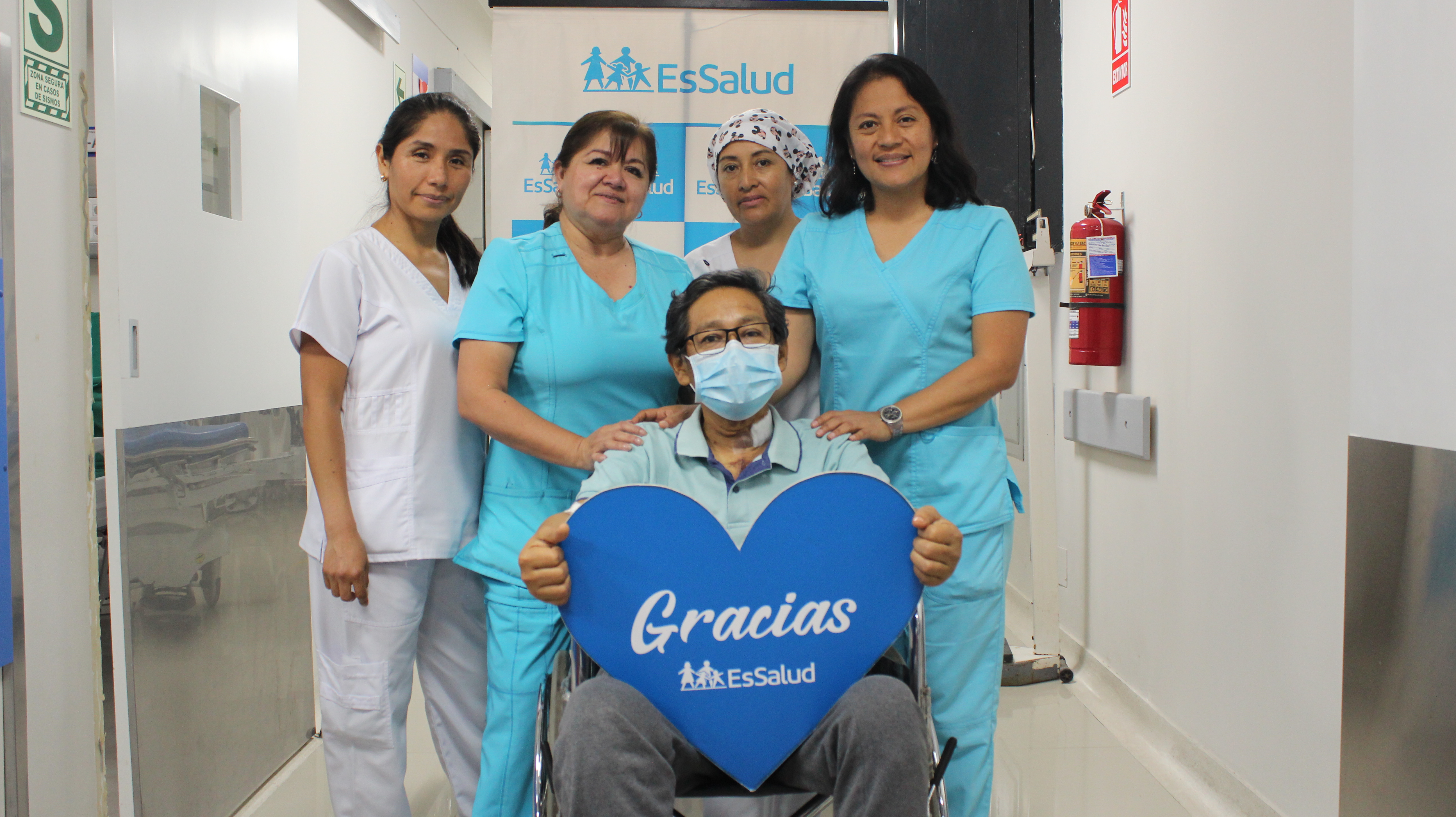 EsSalud: Médicos del hospital Sabogal salvan la vida de abuelito, tras sufrir infarto