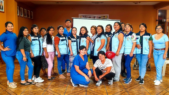 MUNICIPIO DE HUAURA EN COORDINACIÓN CON HOSPITAL REGIONAL DE HUACHO REALIZAN CHARLA SOBRE REHABILITACIÓN BASADA EN COMUNIDAD