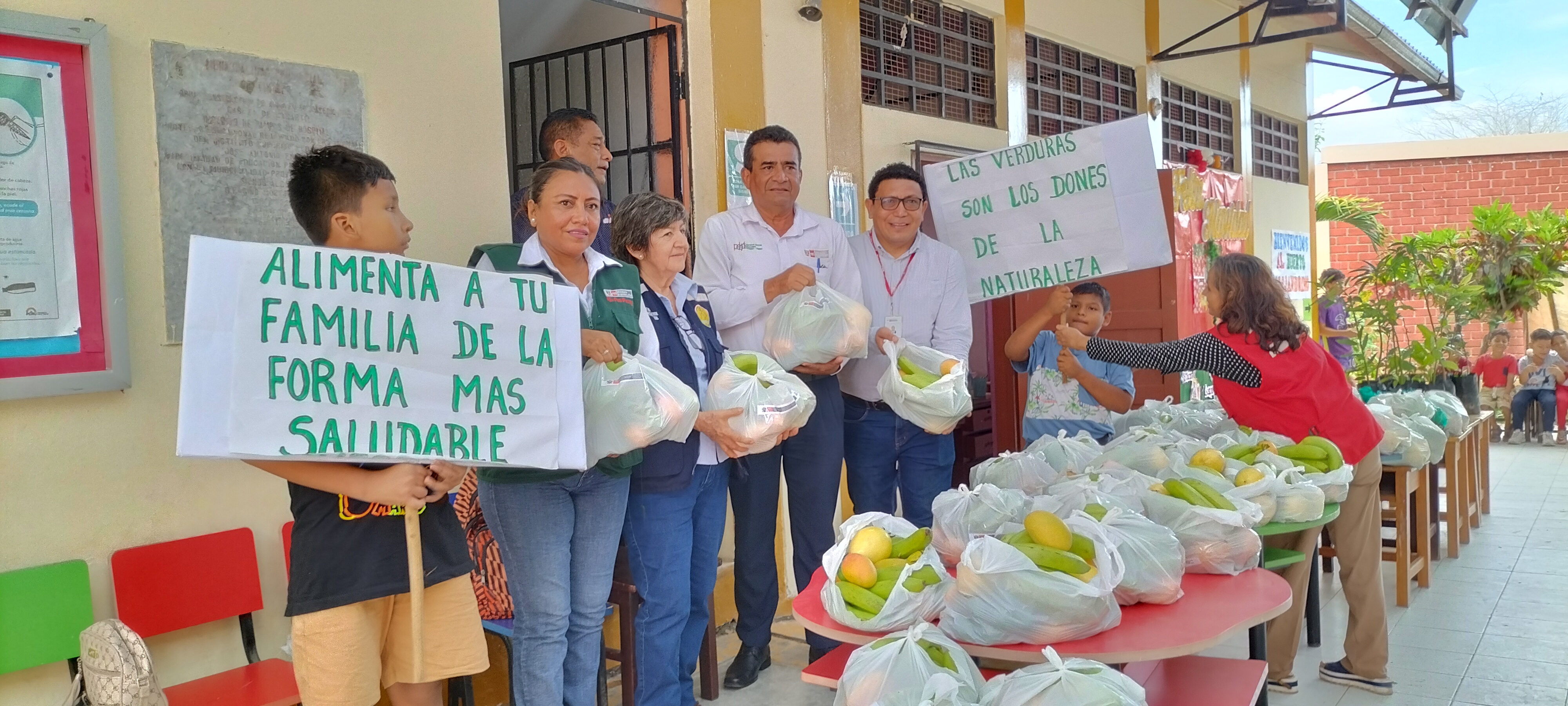 Entrega de alimentos frescos