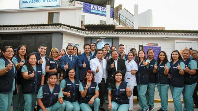 Se inauguró Centro de Salud Mental Comunitario San Pedro en el distrito de Lurín