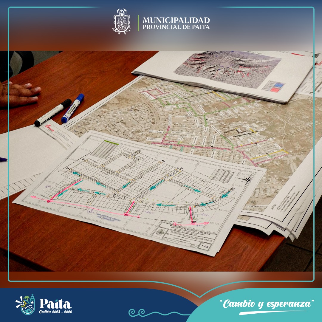 Avances sostenibles integración de infraestructura y drenaje pluvial en Paita