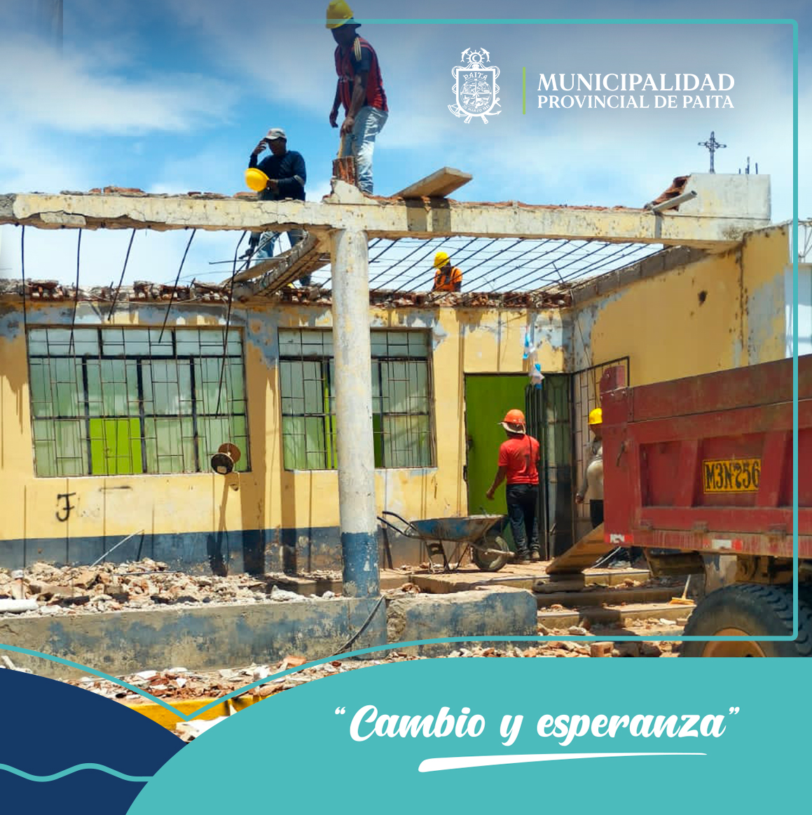 Hoy iniciaron obra del centro de salud del adulto mayor en Tamarindo