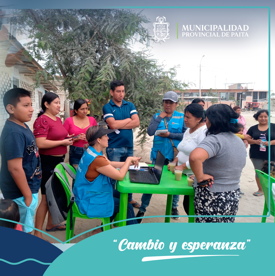 Municipalidad de Paita llevó desayunos nutritivos al Asentamiento Humano María Consuelo de Velazco