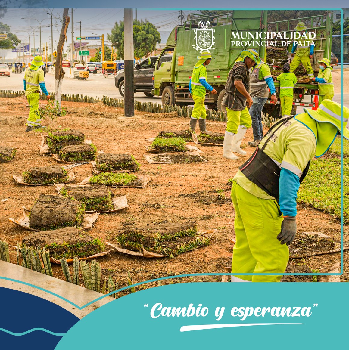 ¡La mancha verde se expande en Paita mientras recuperamos espacios públicos!