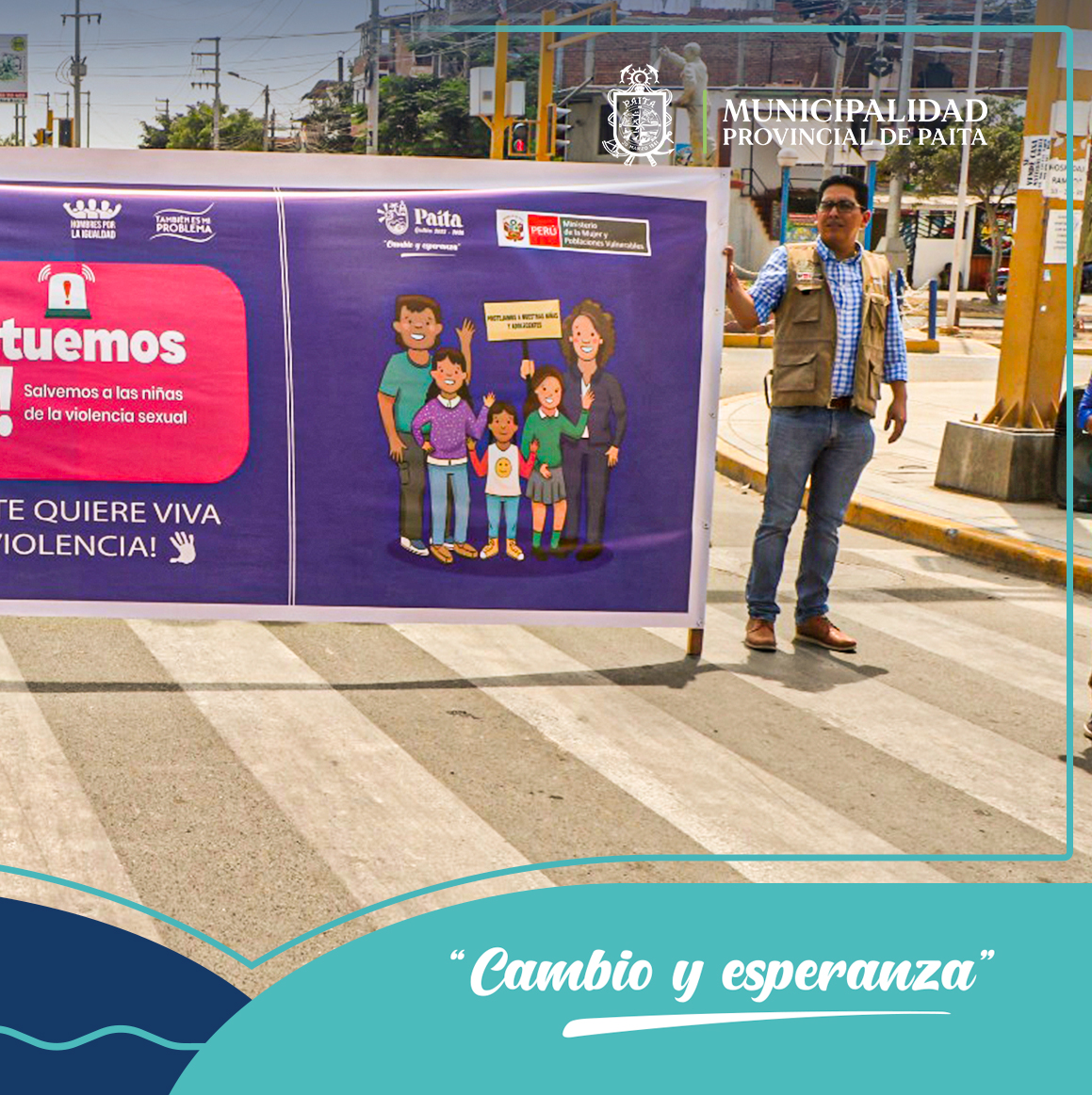 Campaña de sensibilización: ¡Unámonos para erradicar la violencia contra la mujer!