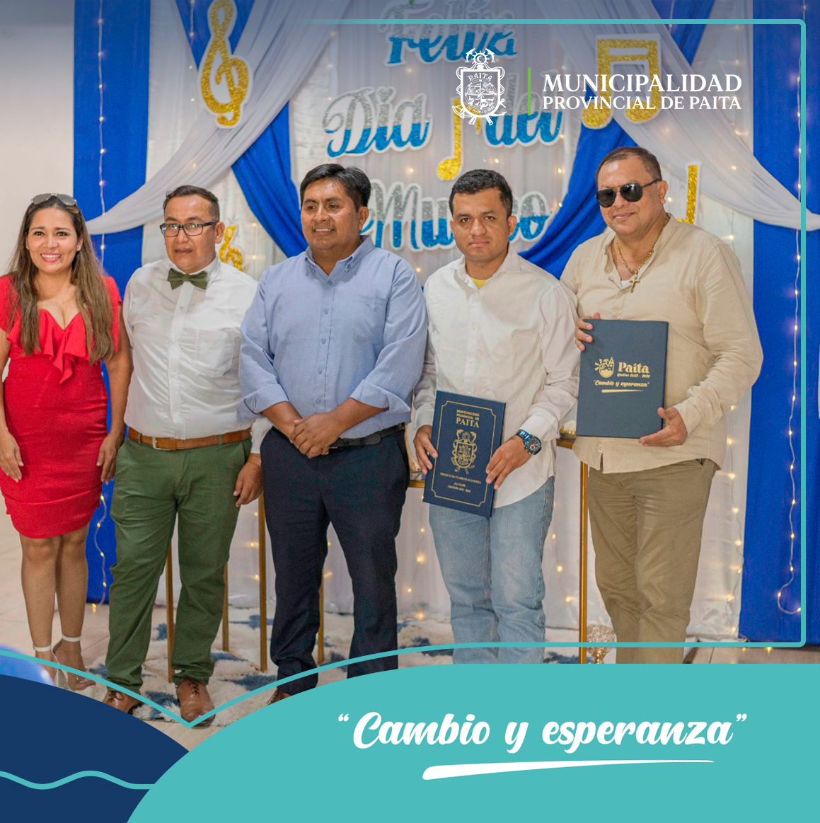 Reconocimiento musical: Municipalidad de Paita celebra el día del músico con ASPAM