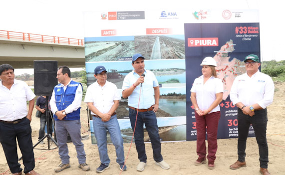 GORE Piura: Ministra de Agricultura anuncia que proyecto Alto Piura está asegurado para el 2024