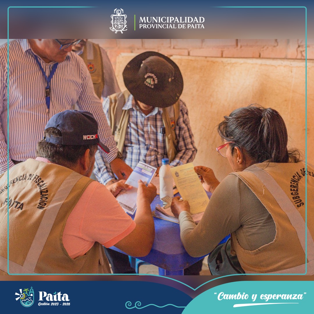 ¡Municipalidad de Paita en acción! clausura temporal por falta de licencia en barrio la punta