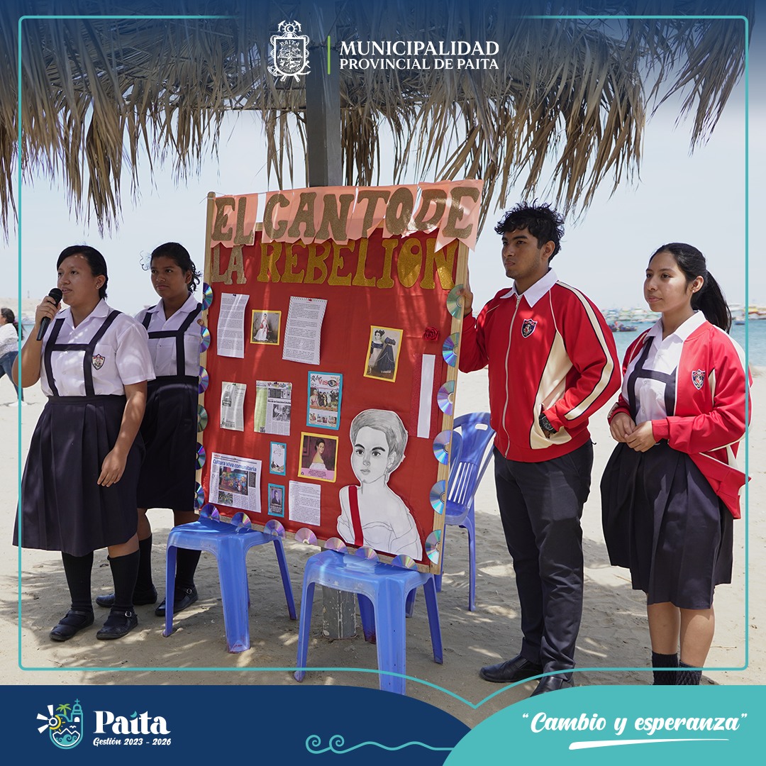 ¡Éxito en el concurso escolar de periódicos murales "Manuelita la libertadora" en playa el toril!