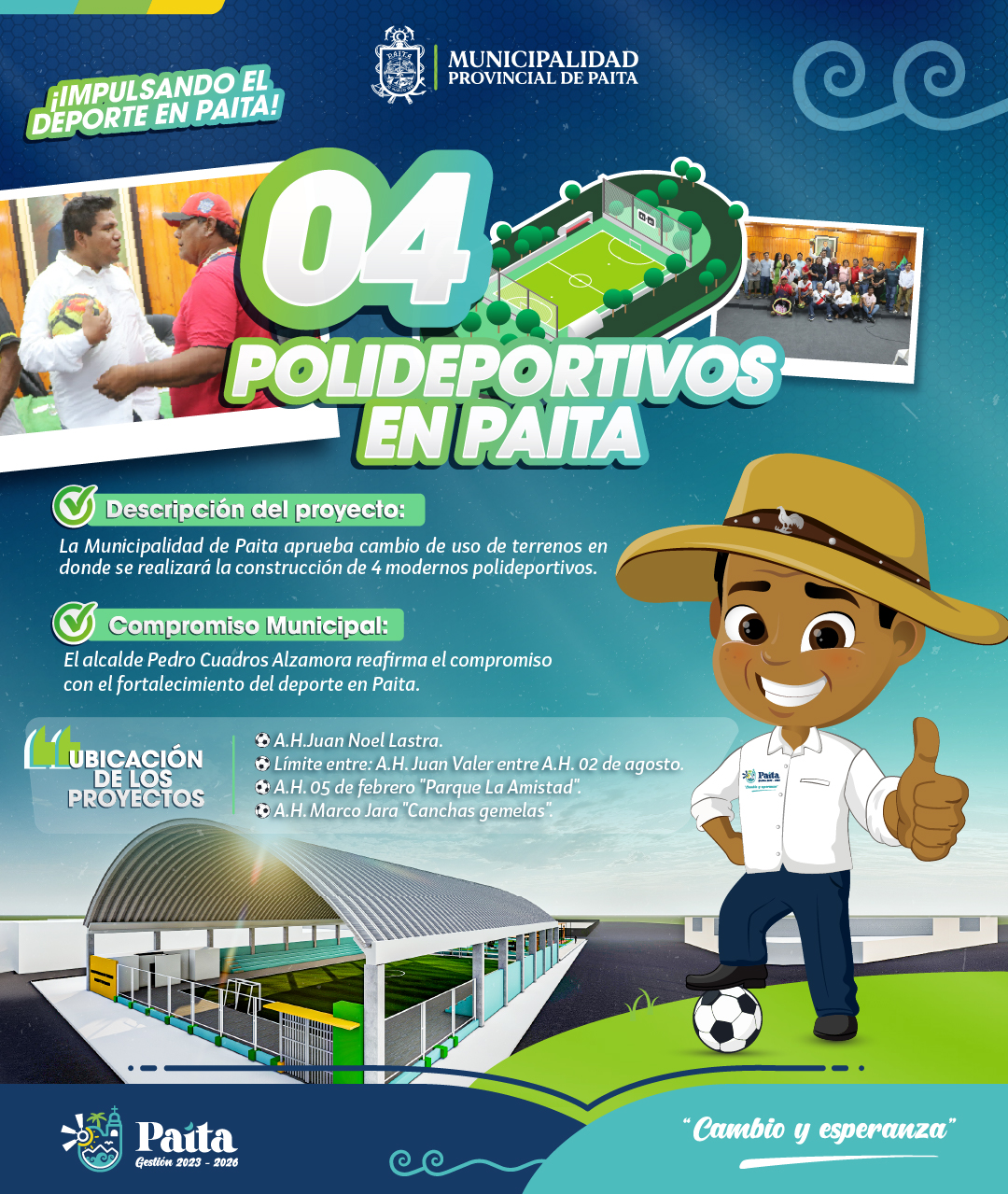 ¡Impulsando el deporte en Paita!