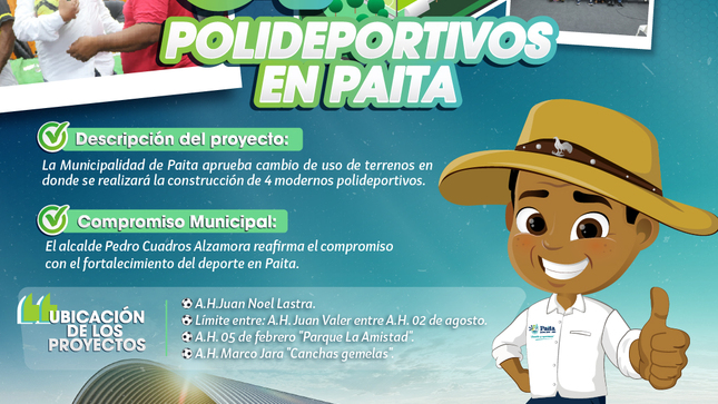 ¡Impulsando el deporte en Paita!