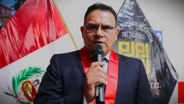 Dr. Tullio Bermeo Turchi, presidente de la Corte de Ucayali