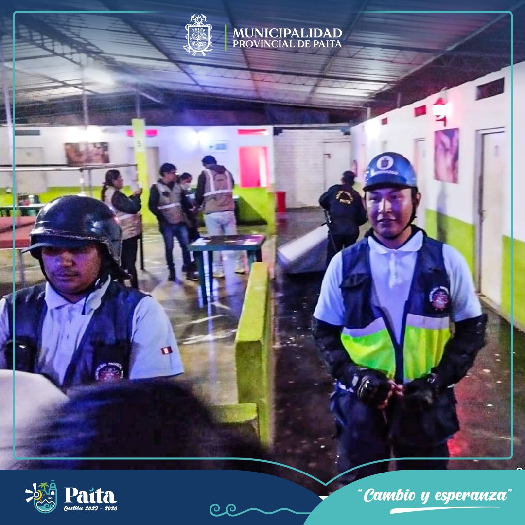 Operativo inopinado para el cumplimiento normativo