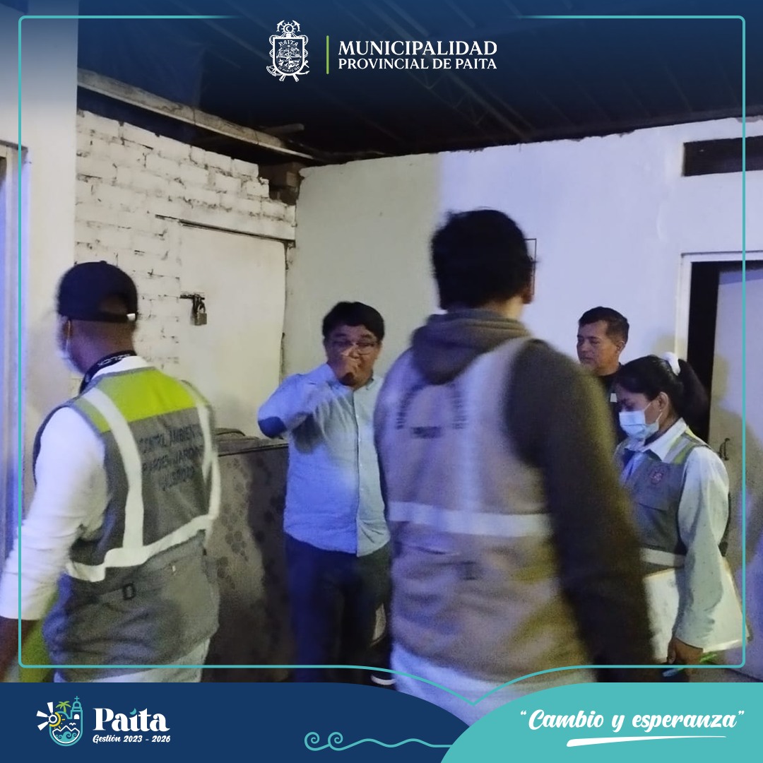 Operativo inopinado para el cumplimiento normativo
