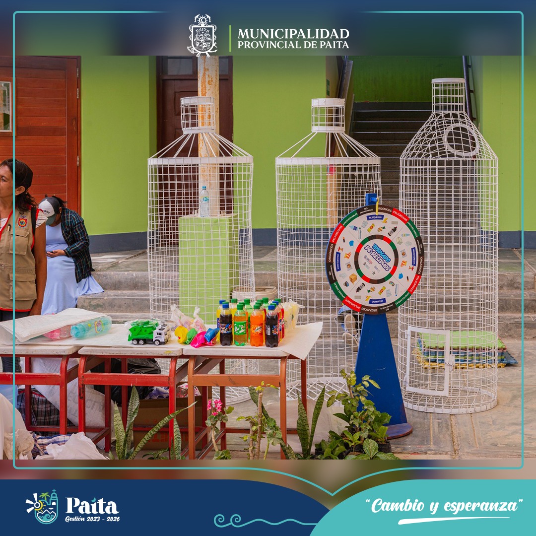 ¡Éxito en la 2da reciclatón 2023 en Paita!