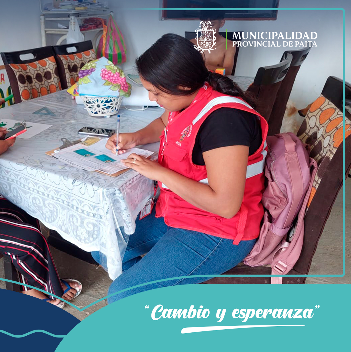 Empadronamiento exitoso en el Centro Poblado Yacila