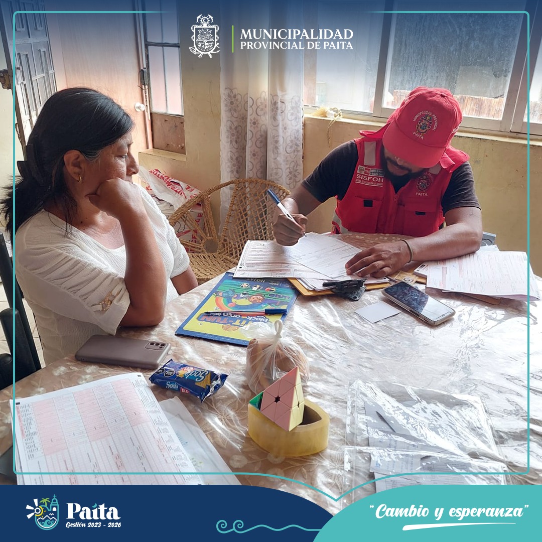 Empadronamiento exitoso en el Centro Poblado Yacila