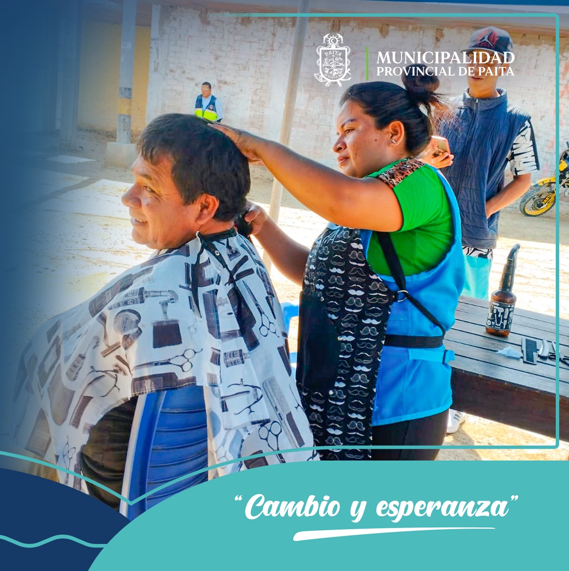 Municipalidad de Paita impulsa acción cívica en el 25º aniversario del Asentamiento Humano Vista al Mar