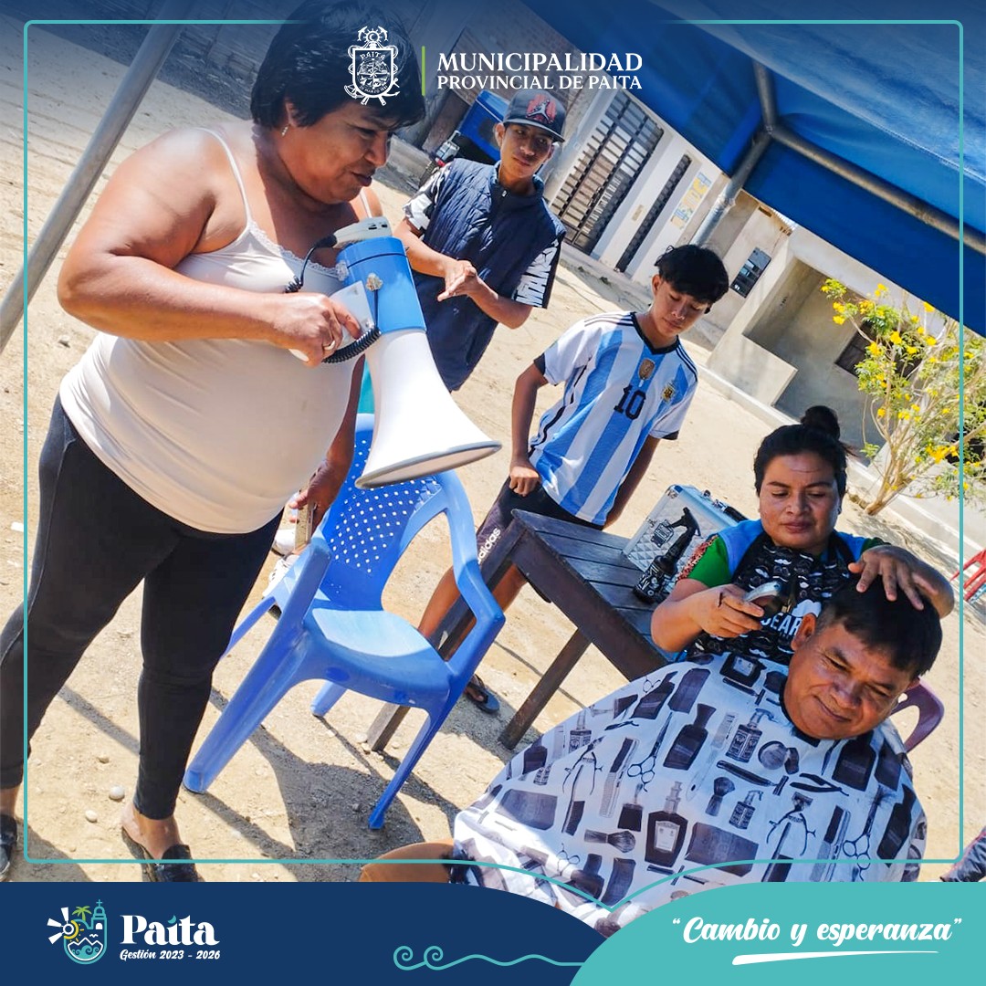 Municipalidad de Paita impulsa acción cívica en el 25º aniversario del Asentamiento Humano Vista al Mar